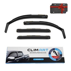 CLIM ART in-Channel Incredibly Durable Rain Guards