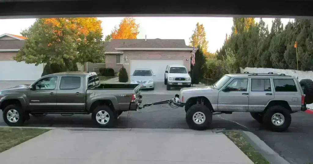 Can a Toyota Tacoma be flat towed